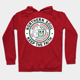 Northern Soul Badges, Wigan Keep The Faith Hoodie